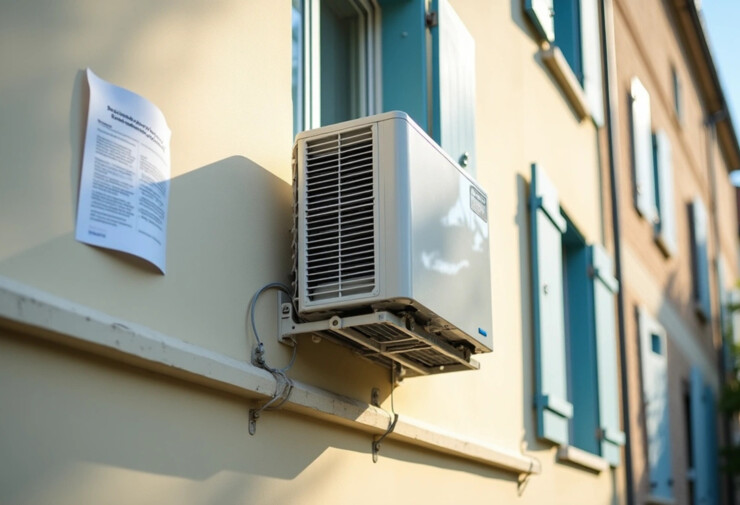 Poser une climatisation sans autorisation de la mairie