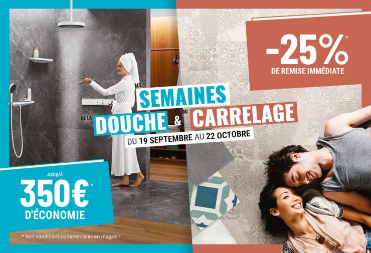 Semaine de la douche et du carrelage Comptoir des Fers