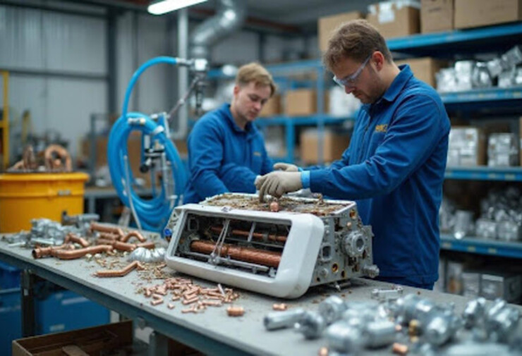 Recyclage d'un ancien climatiseur